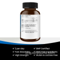 Cápsulas de peptídeos de colágeno marinho orgânico com vitamina C